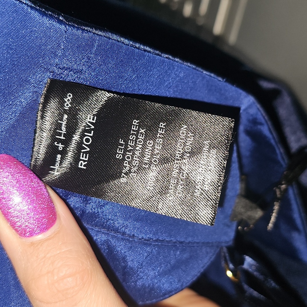 House Of Harlow Satin Crop Top - Picture 3 of 3